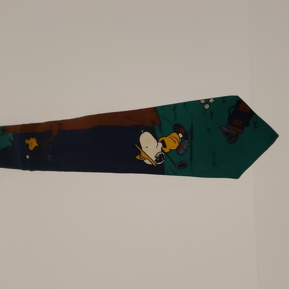 Peanuts | Accessories | Vintage Peanuts Snoopy And Woodstock Golf Silk ...